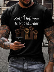 Women's Justice For Karmelo Print T-shirt