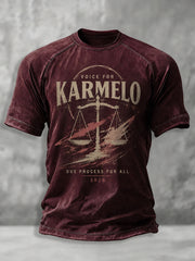 Men's Justice For Karmelo Print T-shirt