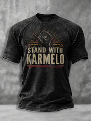 Men's Justice For Karmelo Print T-shirt