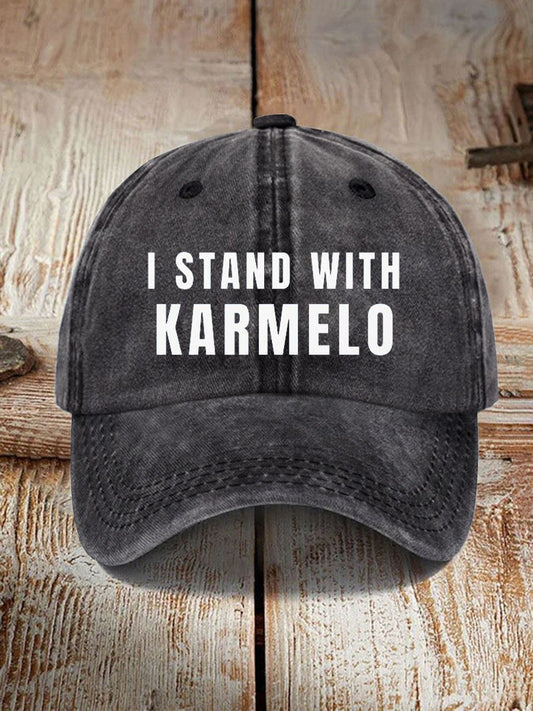 Unisex Resort Justice For Karmelo Print Cap