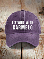 Unisex Resort Justice For Karmelo Print Cap