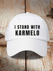 Unisex Resort Justice For Karmelo Print Cap