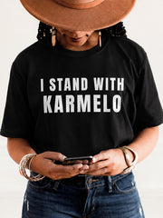 Women's Justice For Karmelo Print T-shirt