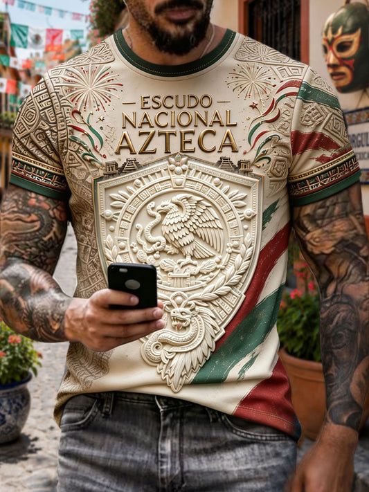 Men's Mexico Art Printed T-shirt