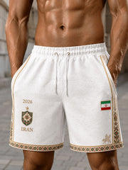 Men's 2026 Iran Football Style Shorts