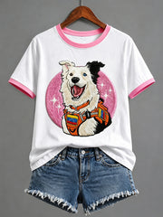 Women's Venezuela Hero Dog Tsunami Patriotic Dog Lover T-Shirt