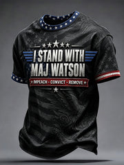 Men's USA Maj.Watson Printed T-shirt