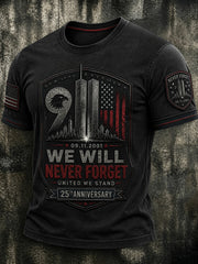 Men's 9.11 Never Forget  Printed T-shirt