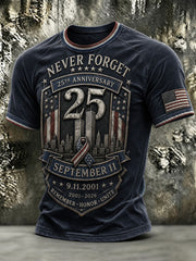 Men's 9.11 Never Forget Printed T-shirt