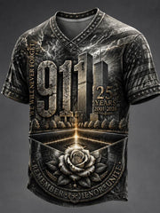 Men's V-neck T-shirt