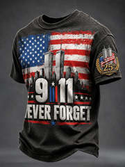 Men's America's 9/11 Patriot Day Short Sleeves T-shirt