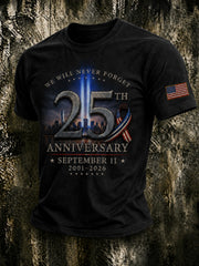 Men's 9.11 Never Forget Printed T-shirt