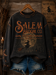 Women's Salem Broom Company Printed Sweatshirt