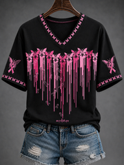 Women's Breast Cancer Short-sleeved T-shirt