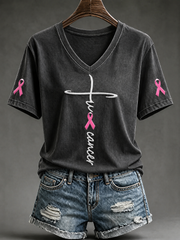 Women's Breast Cancer Short-sleeved T-shirt