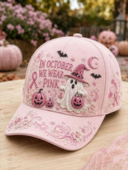 Unisex In October We Wear Pink Breast Cancer Awareness Hat
