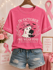 Women's Breast Cancer Short-sleeved T-shirt