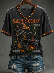Women's Halloween Short-sleeved T-shirt
