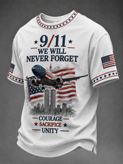 Men's American Patriot Day Short Sleeves T-shirt