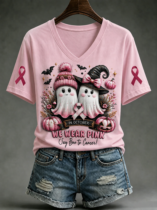 Women's Breast Cancer Short-sleeved T-shirt