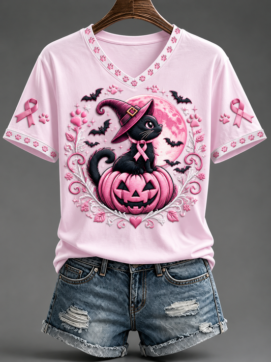 Women's Breast Cancer Short-sleeved T-shirt