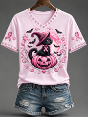 Women's Breast Cancer Short-sleeved T-shirt
