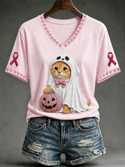 Women's Breast Cancer Short-sleeved T-shirt
