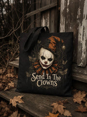 "Send in the Clowns" Unisex Canvas Bag