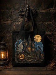Halloween Ghost Unisex Canvas Bag