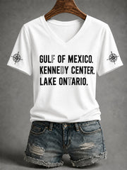 Women's Lake Ontario Always And Forever V-Neck Tee