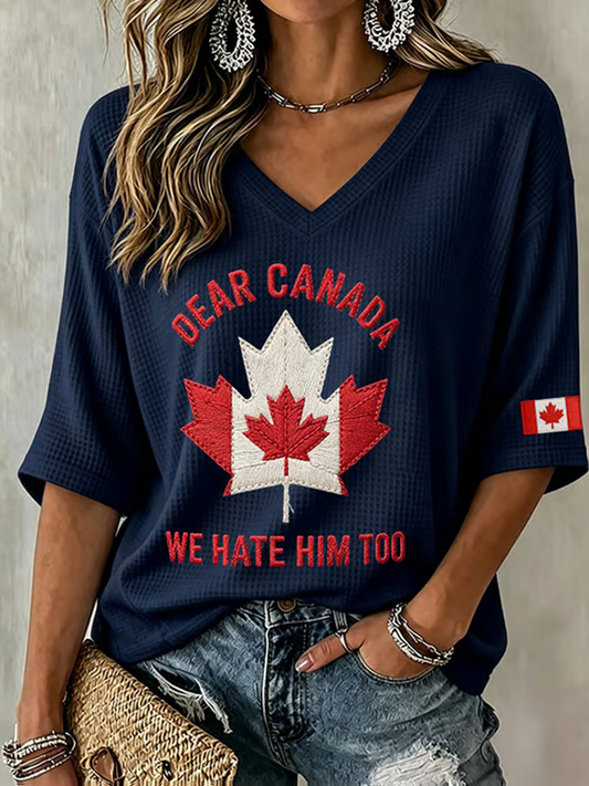 Women's Lake Ontario Waffle T-shirt