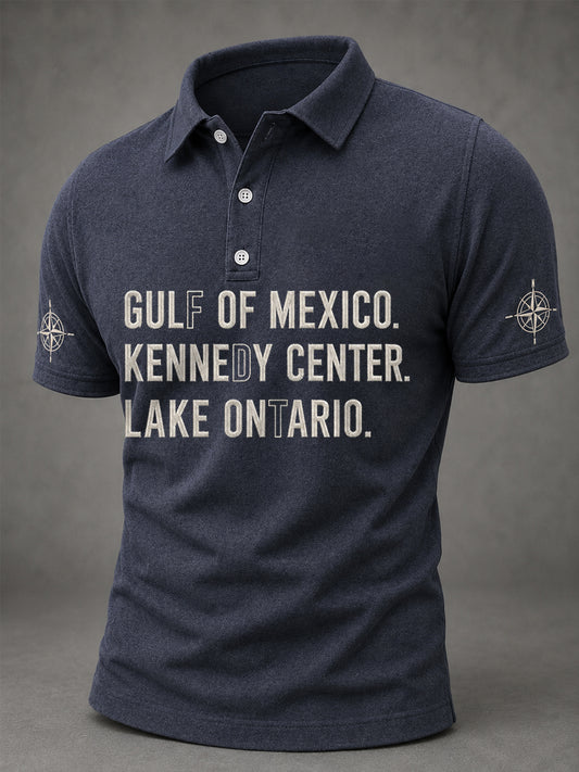 Men's Gulf Of Mexico Kennedy Center Lake Ontario Polo