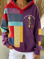 Women's Country Music Lover We Will Always Love U 925 Printed Hoodie