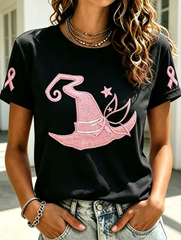 Women's Breast Cancer Short-sleeved T-shirt