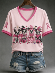 Women's Breast Cancer Short-sleeved T-shirt