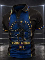Men's Rip Wrestling Legend Superstar 1943-2026 Printed Casual Tops