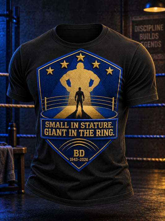 Men's Rip Wrestling Legend Superstar 1943-2026 Printed T-shirt