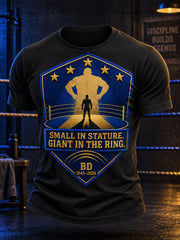 Men's Rip Wrestling Legend Superstar 1943-2026 Printed T-shirt