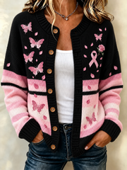 women's Breast Cancer Cardigan