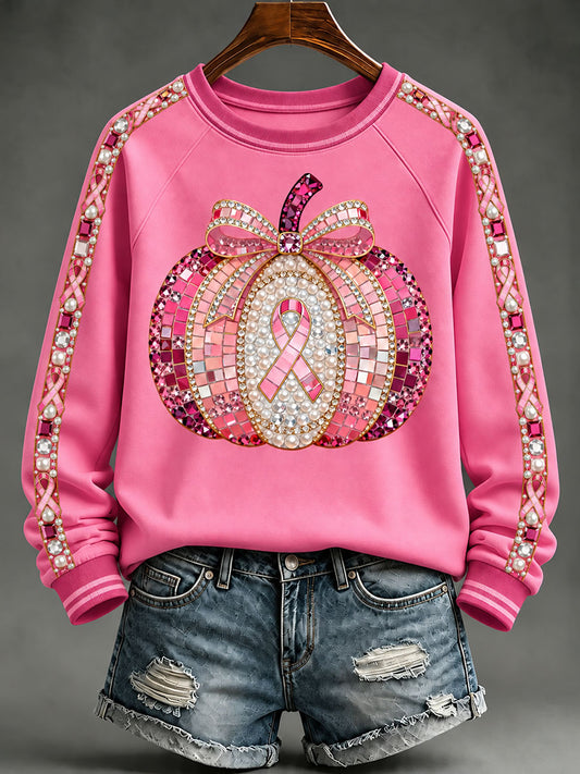 Women's Breast Cancer Awareness Graphic Sweatshirts