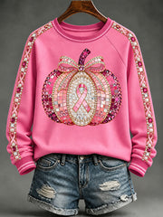 Women's Breast Cancer Awareness Graphic Sweatshirts