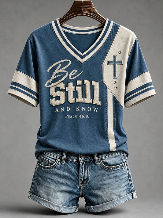 Women's Be Still And Know T-Shirt