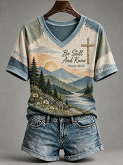 Women's Be Still And Know T-Shirt