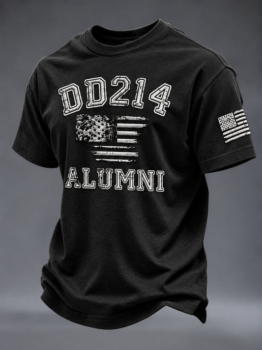 Men's Veteran Pride DD-214 Printed T-shirt