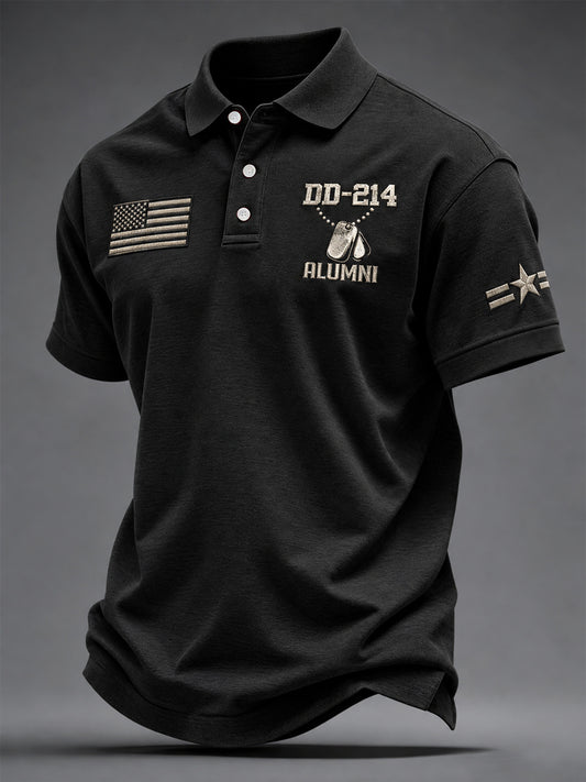 Men's Veteran Pride DD-214 Printed T-shirt
