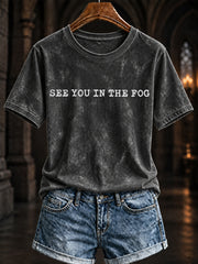 Women's See You In The Fog Halloween T-shirt