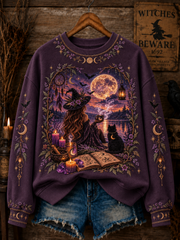 Women's Halloween Regular Sweatshirt