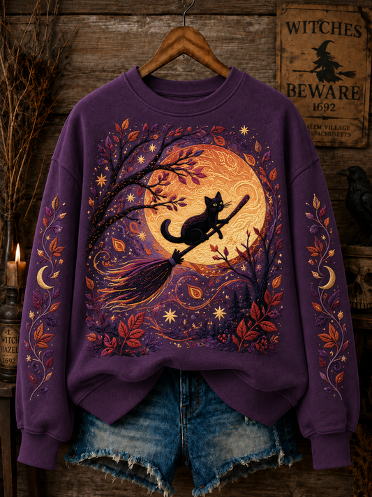 Women's Halloween Regular Sweatshirt