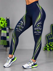 Women's Football Gameday Gift For Football Fans Leggings