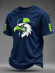Men's Football Gameday Gift For Football Fans Casual Tee